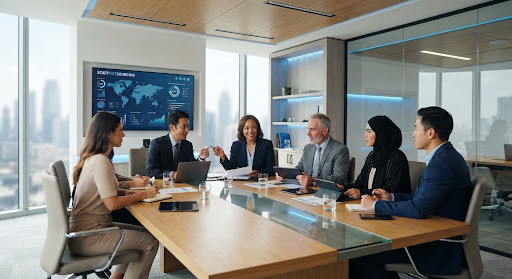 Boardroom Meeting