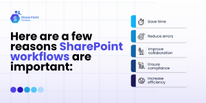 Simple reasons why SharePoint workflows help your work