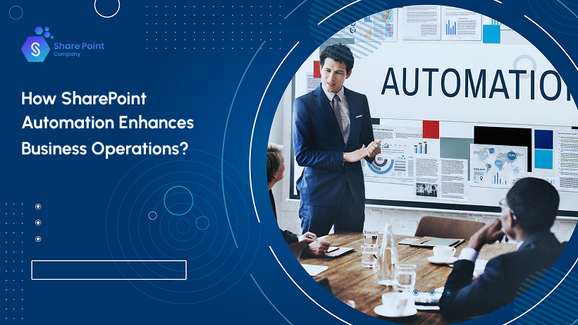 SharePoint Automation dashboard improving business workflow process