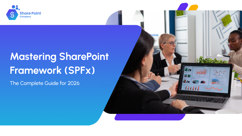 SharePoint Framework tutorial dashboard showing SPFx web part development guide