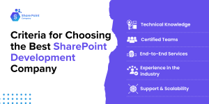 Key criteria to select the best SharePoint Development Company for your business projects.